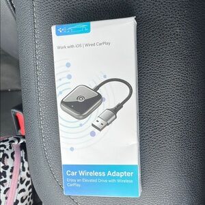 Black USB  Adapter for Apple CarPlay